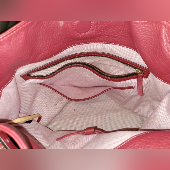 Dooney & Bourke large red tote - Picture 11 of 15